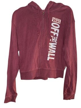 Vans off the Wall zip up hoodie S